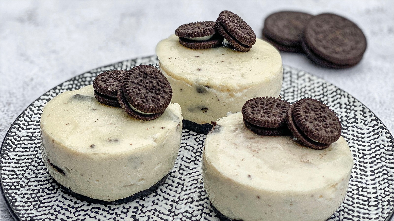 Image of Oreo Protein Cheesecake