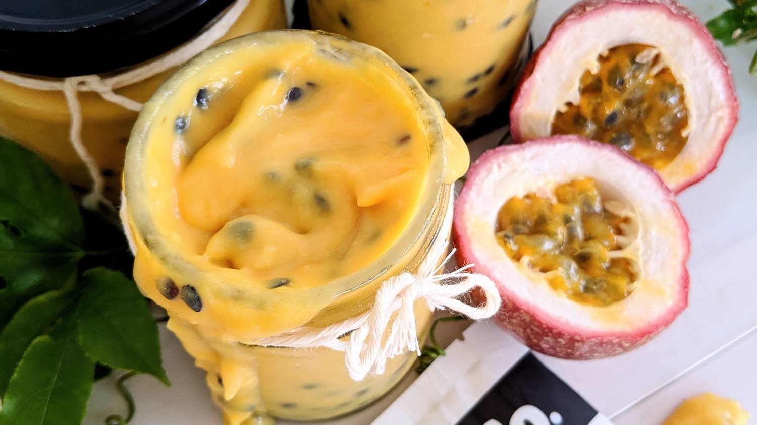 Image of Low Carb Passionfruit Butter (Curd)