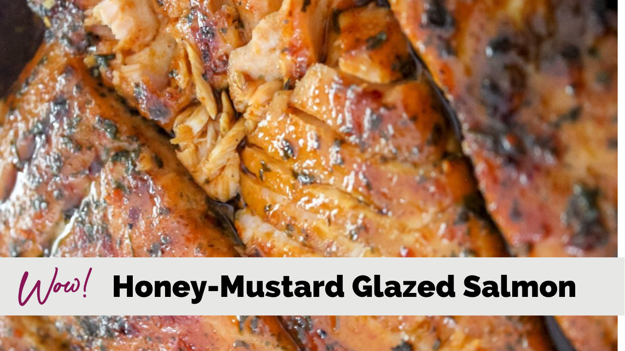 Image of Honey Mustard Glazed Salmon