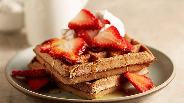 Image of Chocolate Waffles Recipe