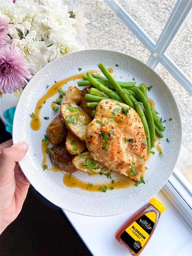 Image of Creamy honey mustard chicken (dairy-free)