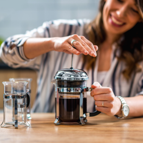 Single Serving French Press Coffee Brewer 