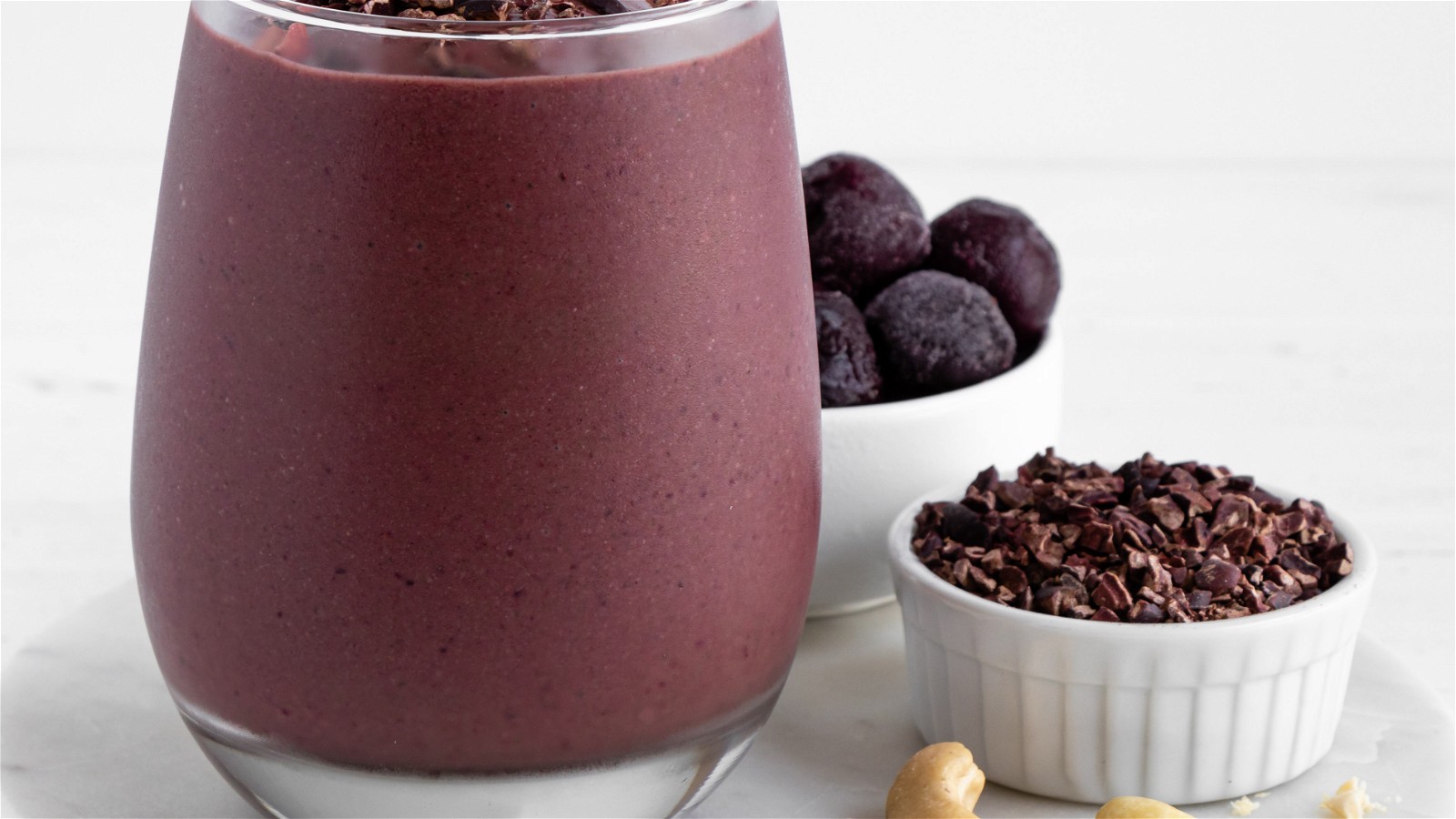 Image of SmoothieBox Chocolate Covered Cherry Smoothie Recipe Card