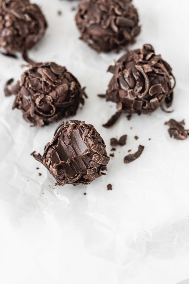 Image of Trufas de chocolate a la peruana