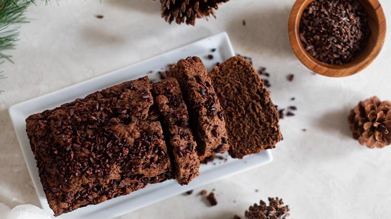 Image of Easy Vegan Chocolate Bread Recipe