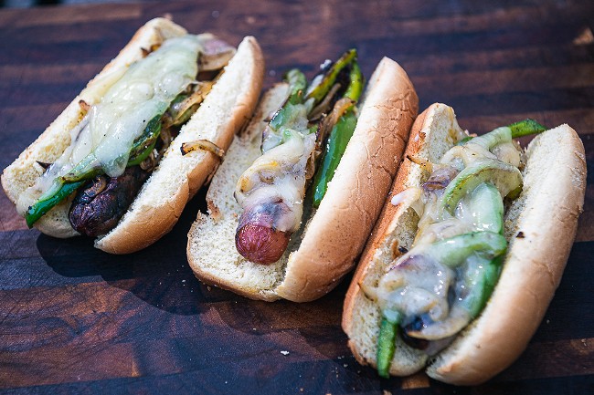 Image of Philly Cheesesteak Hot Dogs