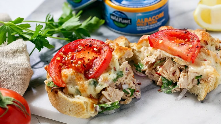 Springtime Sandwiches with Wild Planet Albacore Wild Tuna recipe –