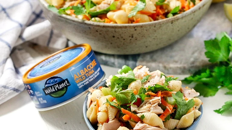 Tuna and Pasta Salad | Wild Planet Foods recipe
