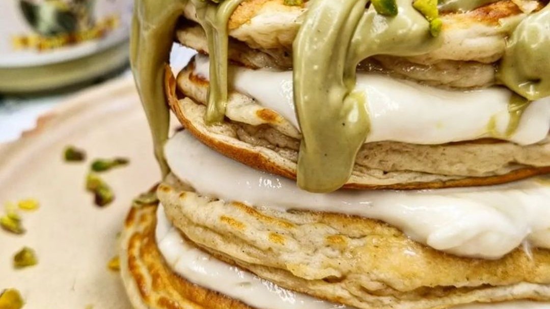 Image of Pancakes pistacchiosi