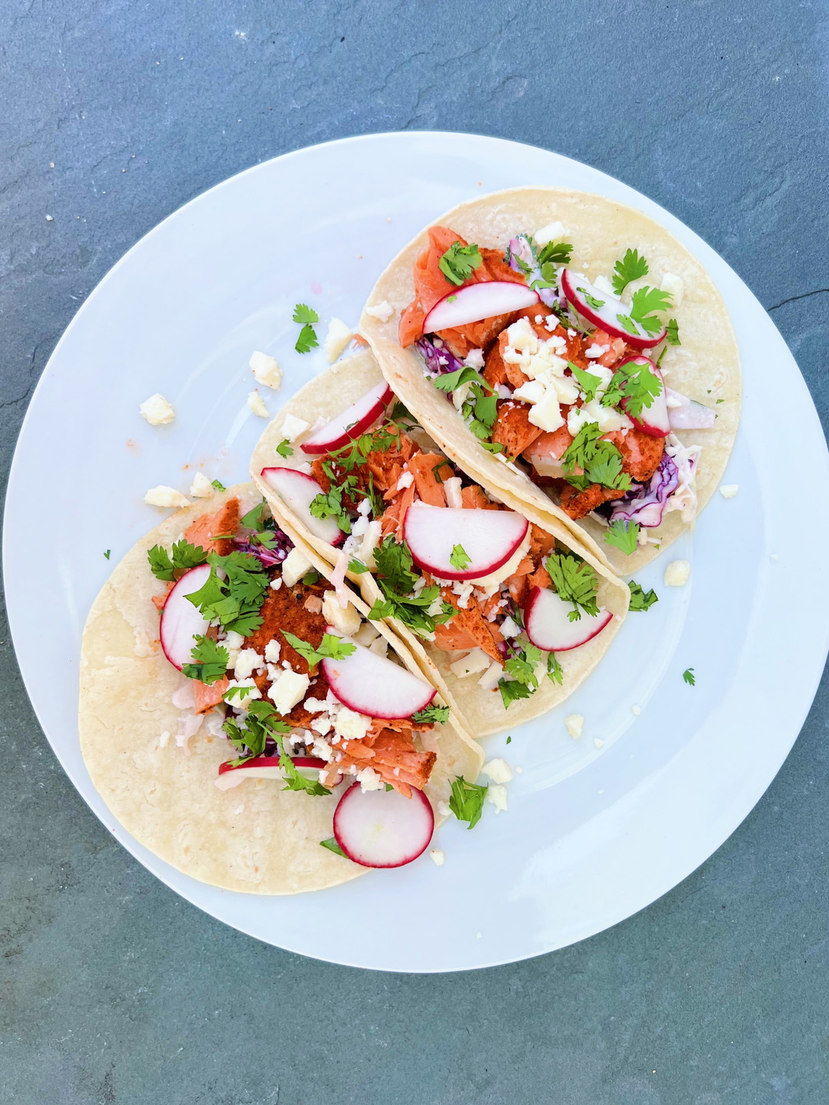 Premier Catch Salmon Tacos