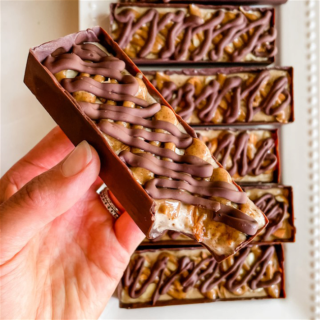 Image of Dark Chocolate Almond Nice Cream Bars