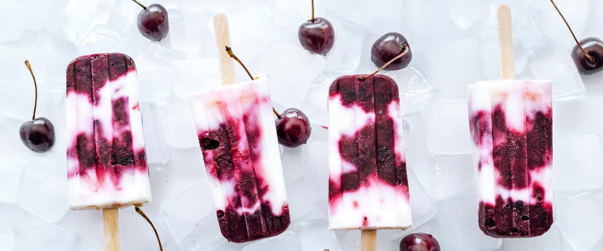 Cherry Creamsicle Popsicle 