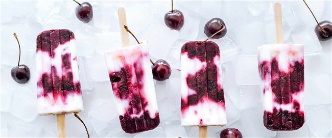 Image of Cherry Creamsicle Popsicle 