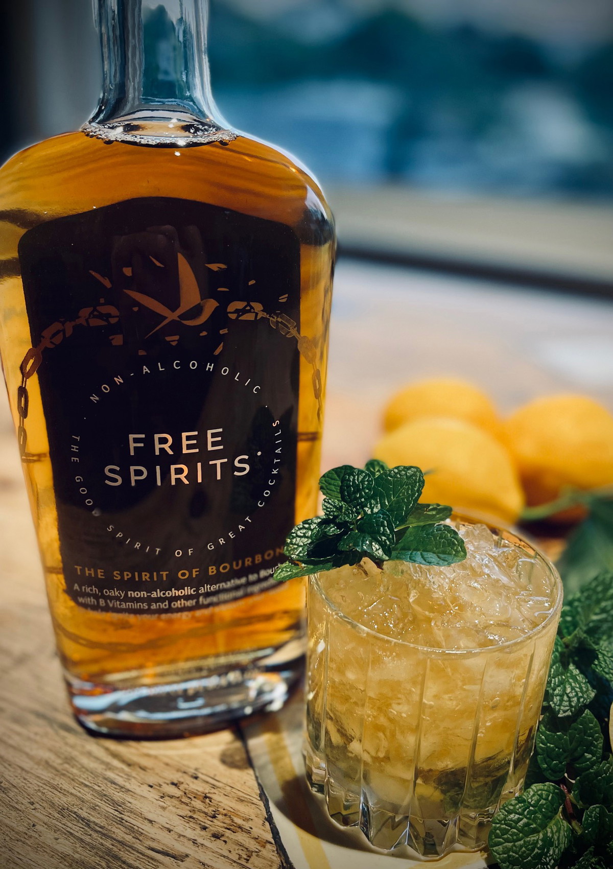 Whiskey Smash (Non-Alcoholic)