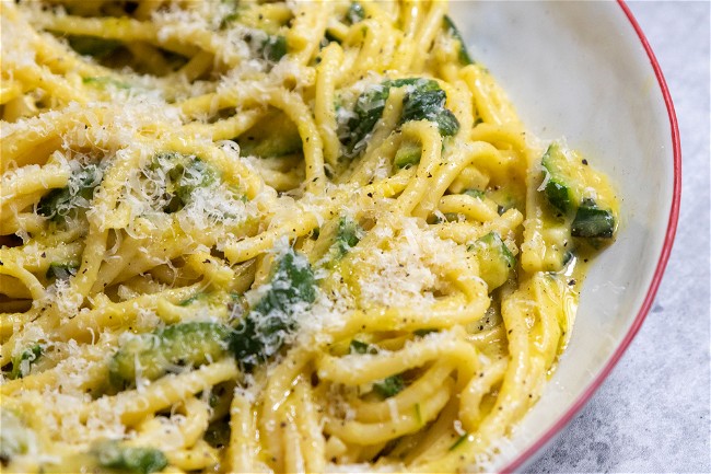 Image of Zucchini Carbonara