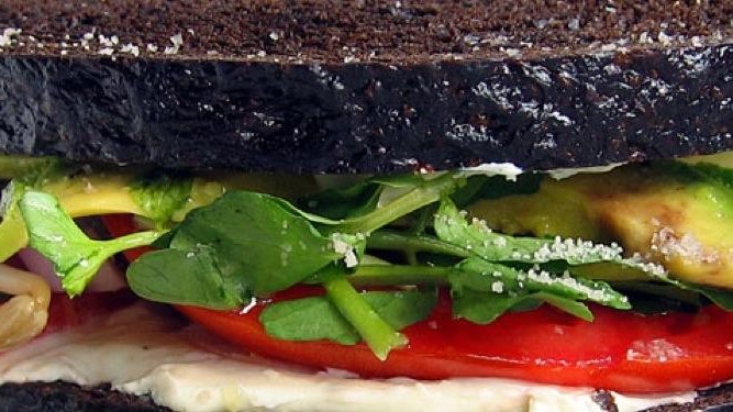 Image of Vegetable Sandwich with Amabito