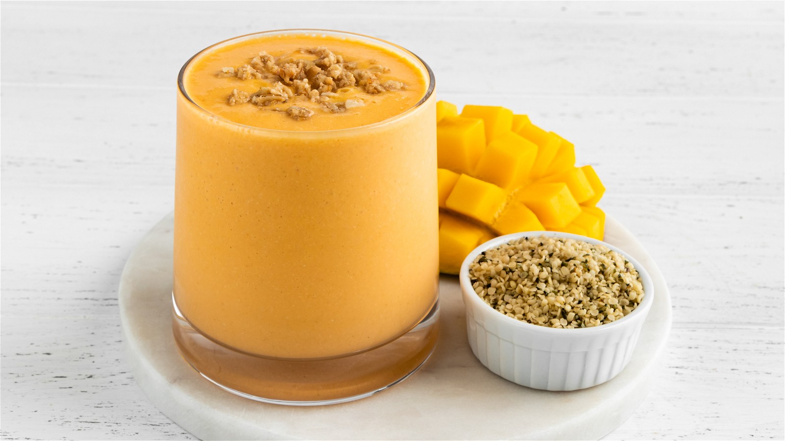 Image of SmoothieBox Orange Mango Smoothie Recipe Card