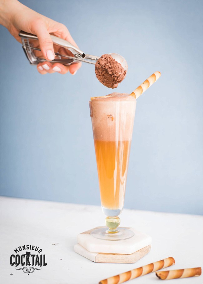 Image of Flotteur à l'Amaretto classique