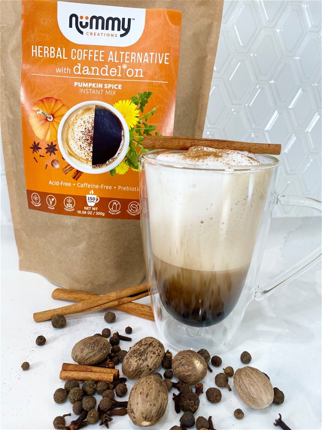 Image of Caffeine-Free, Dairy-Free, Low Sugar Pumpkin Spice Latte