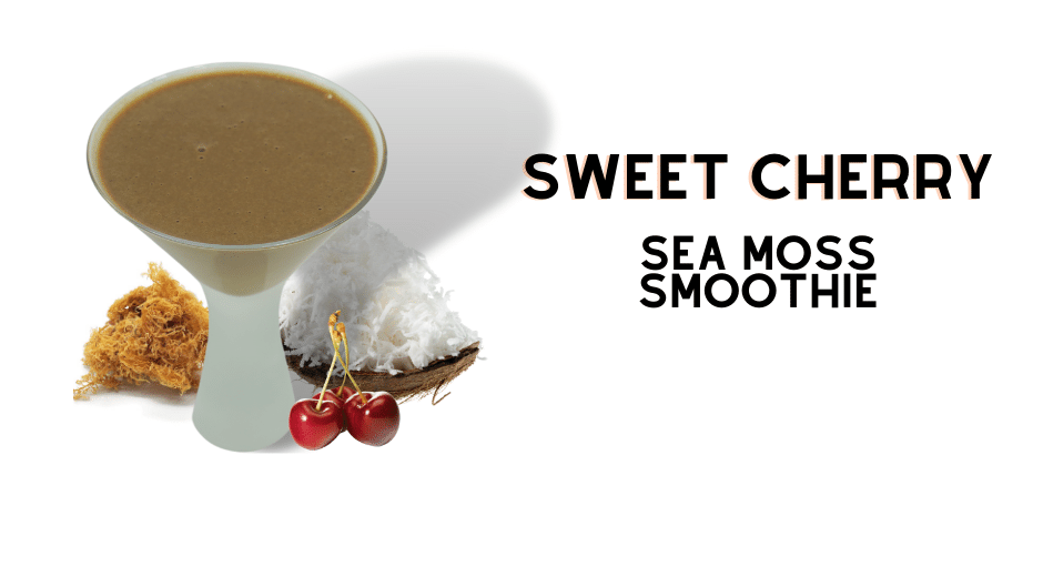 Image of Sweet Cherry Sea Moss Smoothie