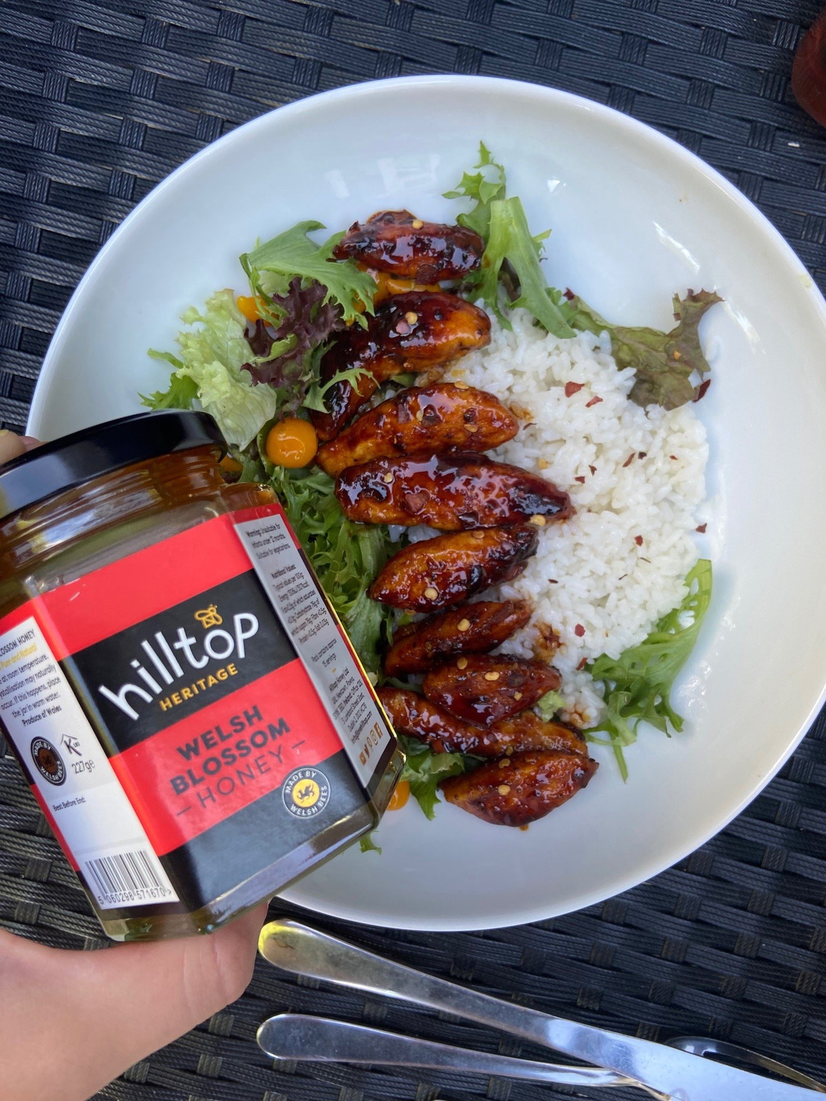 Sticky Welsh Honey Chicken