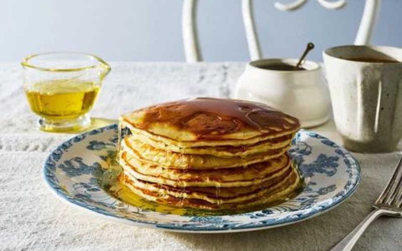 Image of Saffron & Rosewater Pancakes