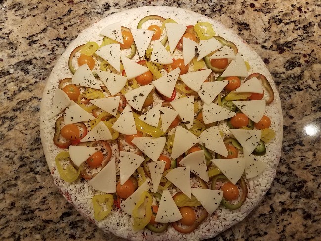 Image of Summer Garden Pizza (using a frozen pizza)