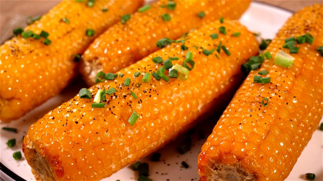 Image of Air fryer Corn on the Cob