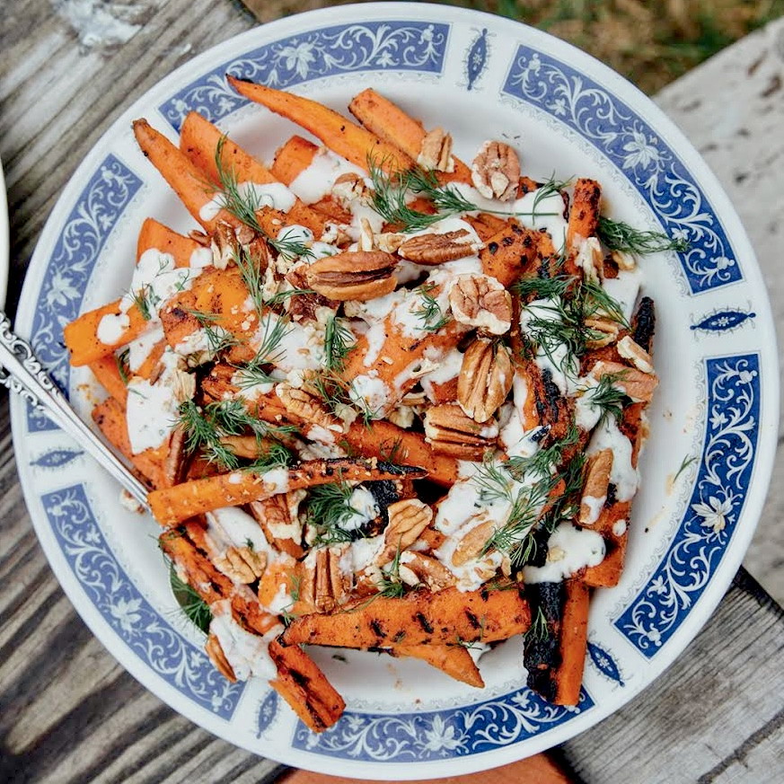 Barbecued Carrots