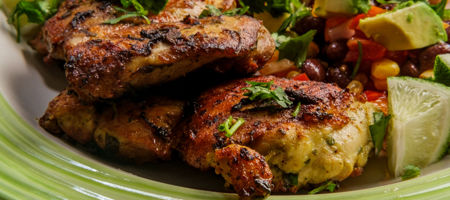 Juicy Honey Lime BBQ Chicken