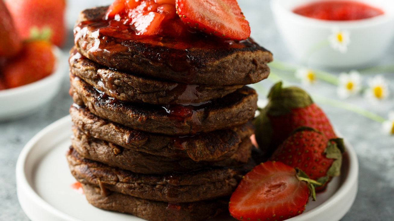 Image of Healthy Mocha Pancake