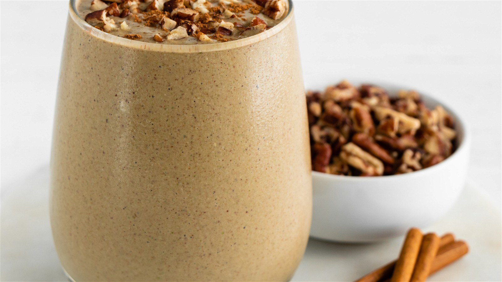 Image of SmoothieBox Chocolate Pecan Pie Smoothie Recipe Card