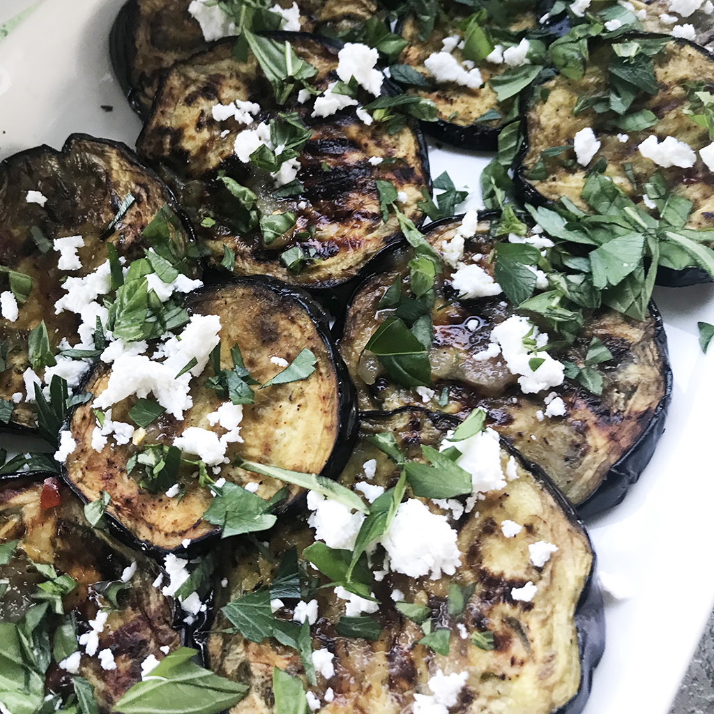  Grilled Eggplant