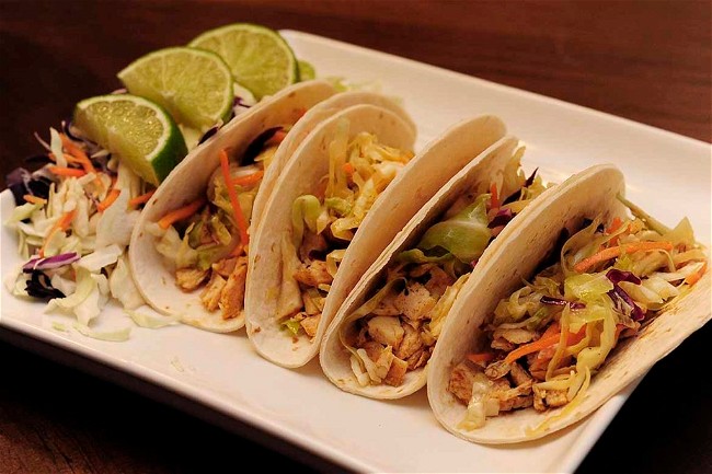 Image of Asian Fusion Chicken Tacos