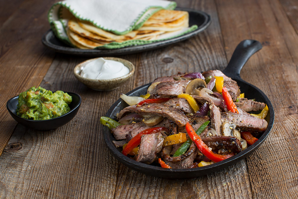 Grilled Steak Fajitas