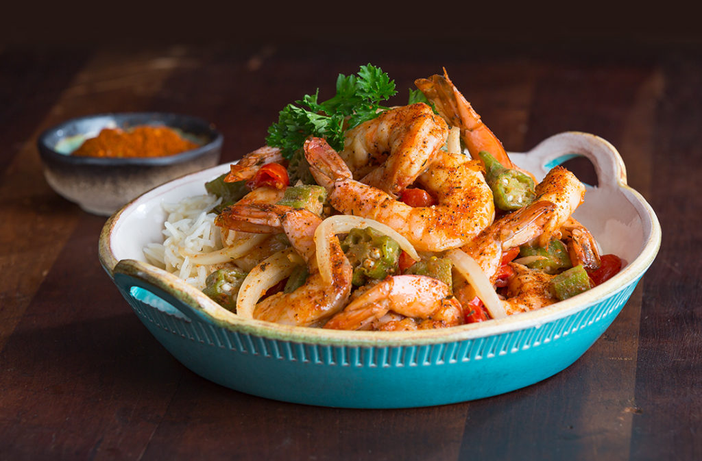 Easy Grilled Cajun Shrimp