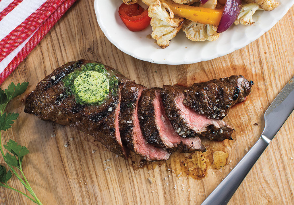 Insane Balsamic-Marinated Steaks with Vegetable Packets`