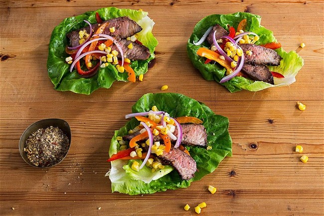 Image of Twisted Steak Wraps