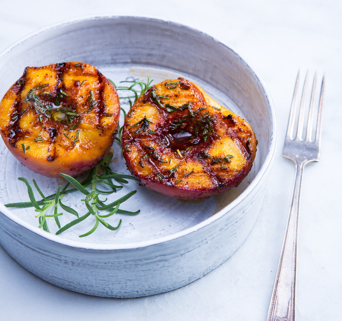 Grilled Peaches