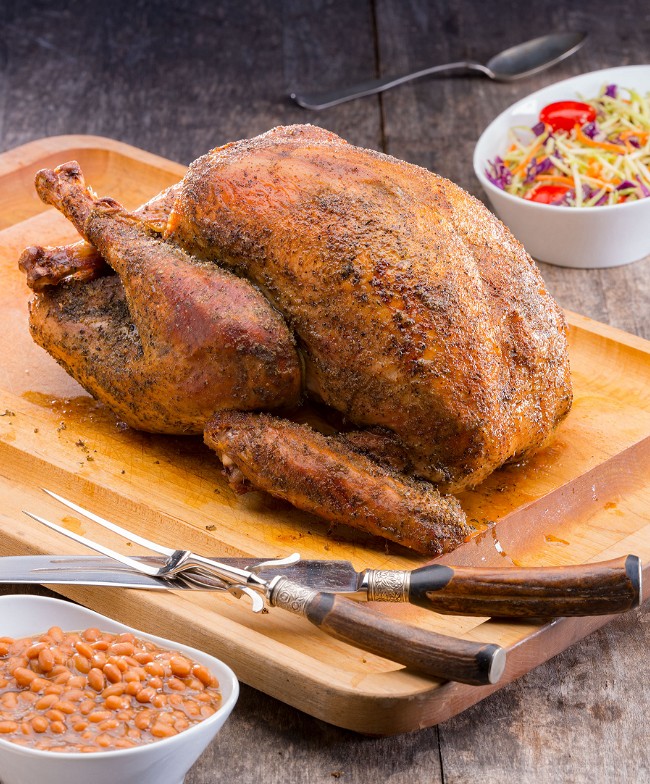 Image of Brined and Smoked Turkey