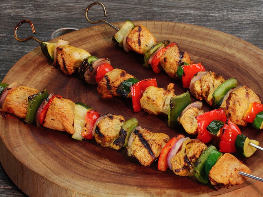 Jerk Chicken Kabobs