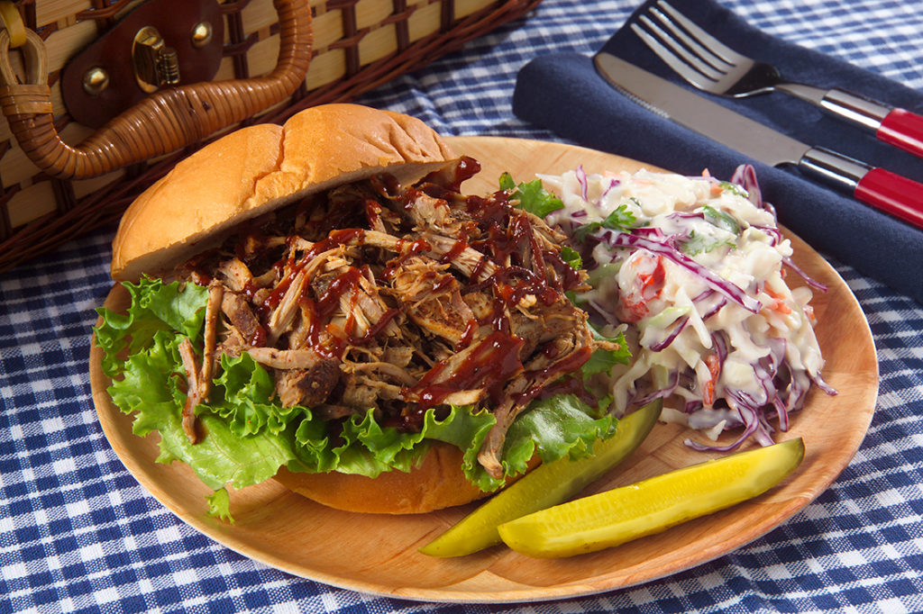 Kansas City Pulled Pork Sandwich