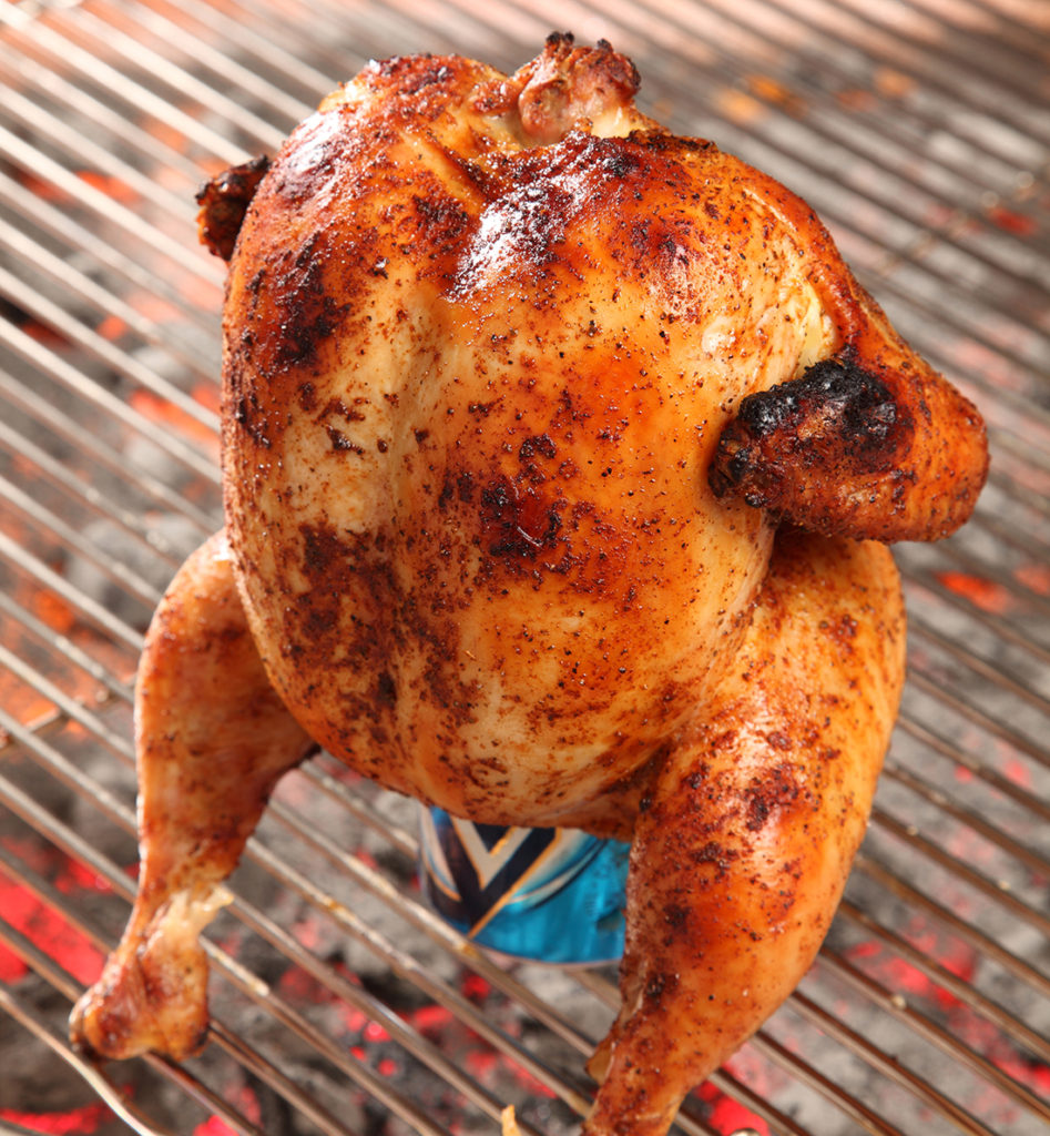 BBQ Beer Can Chicken