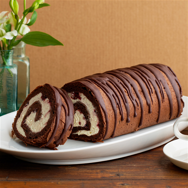 Image of Gluten-Free Chocolate Log