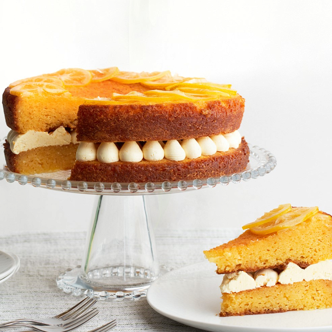 Image of Gluten-Free Lemon Syrup Cake