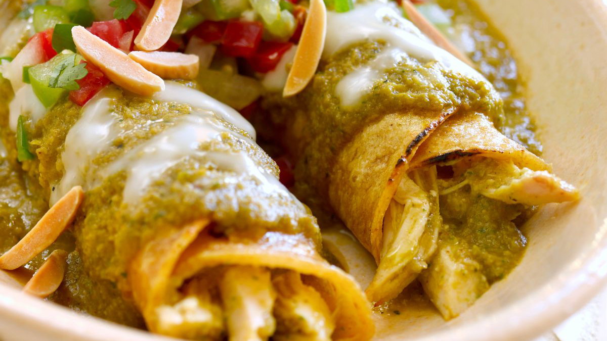 Image of Toasted Almond-Poblano Mole Sauce