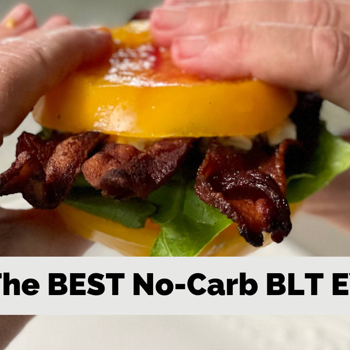 Flank Steak BLT with NO Bun - Whole30, Low Carb - Cook At Home Mom