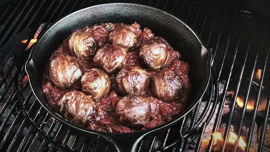 Image of Baconized Pasta Meatballs