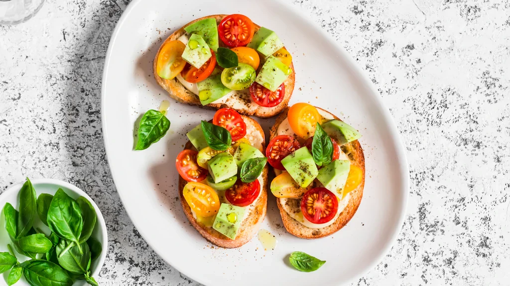 Image of Heirloom Tomato Bruschetta