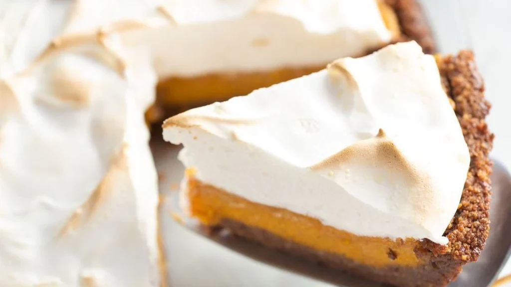 Image of Gluten-Free Sweet Potato Pie with Marshmallow Meringue